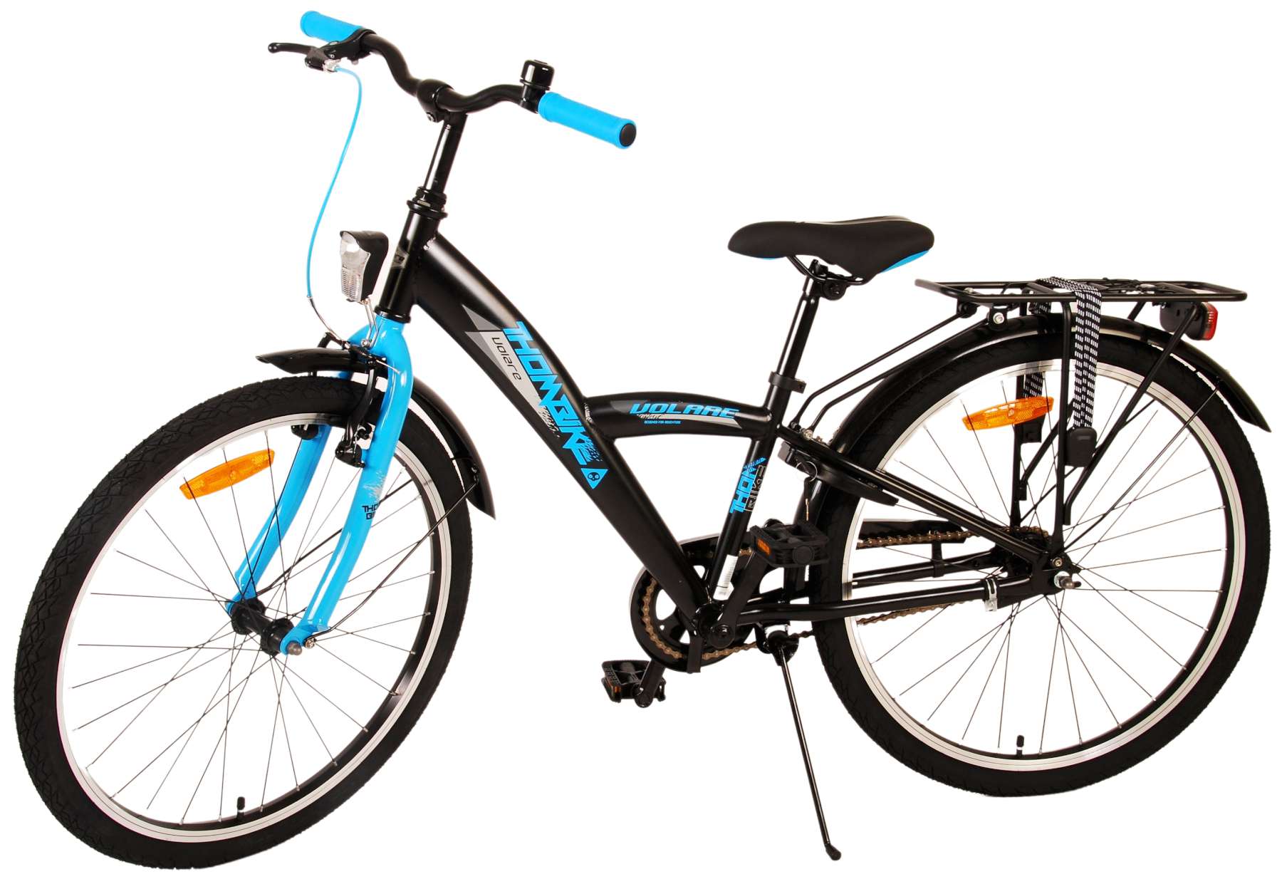 TPFSports Thombike Kinderfahrrad - Jungen - Rücktritt + Handbremse - 24 Zoll - Blau