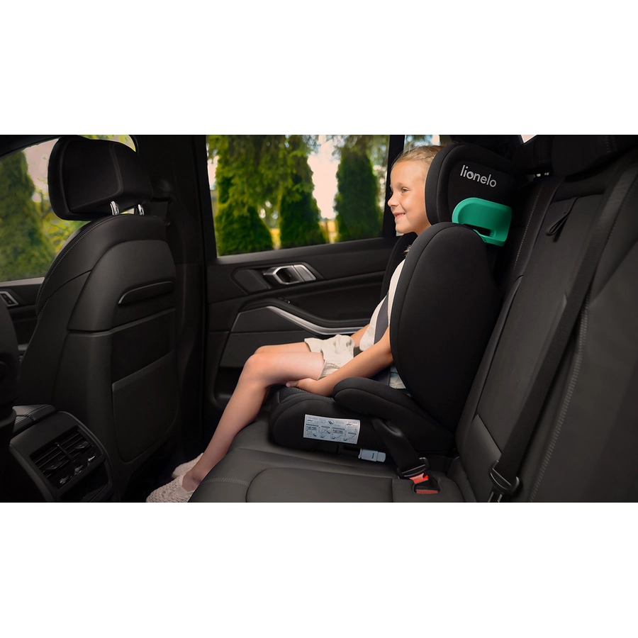 lionelo Kindersitz Hugo i-Size Black Carbon