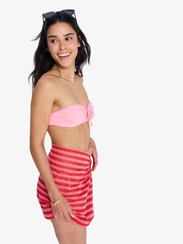 Moana Story Jupe de plage Rouge Femme
