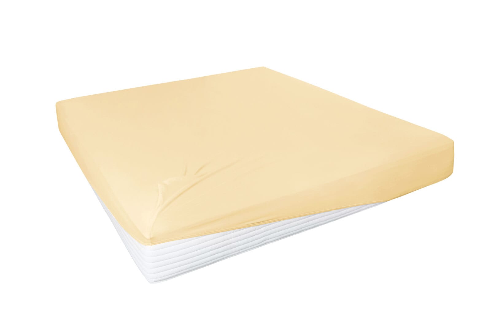 Vario Spannbetttuch Stretch Elasthan-Feinjersey 140 x 200-160 x 220 cm pfirsich