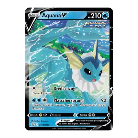 Pokemon Herbst V Tin 96 Aquana