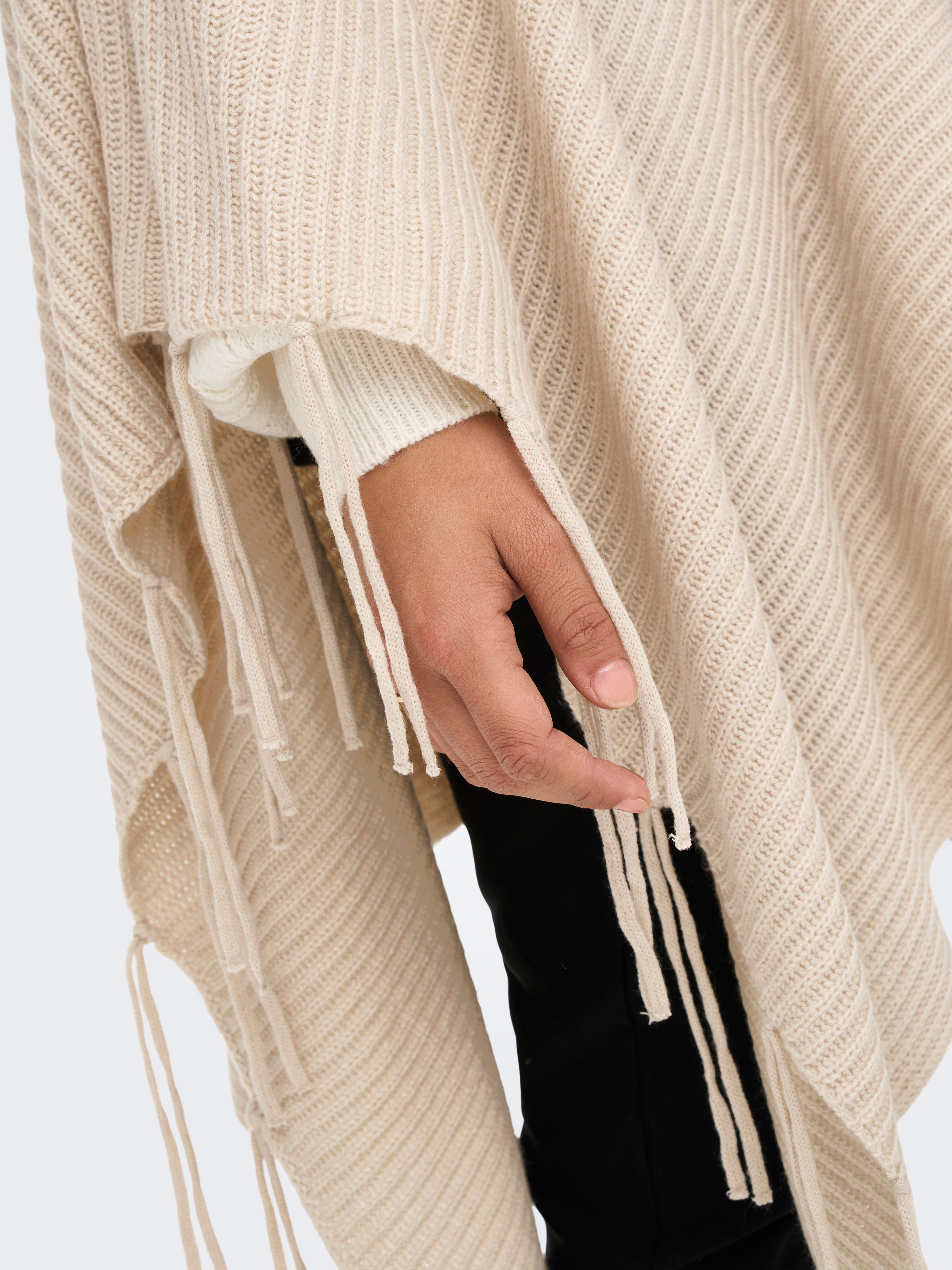 JDYPOCA Strickpullover Cement