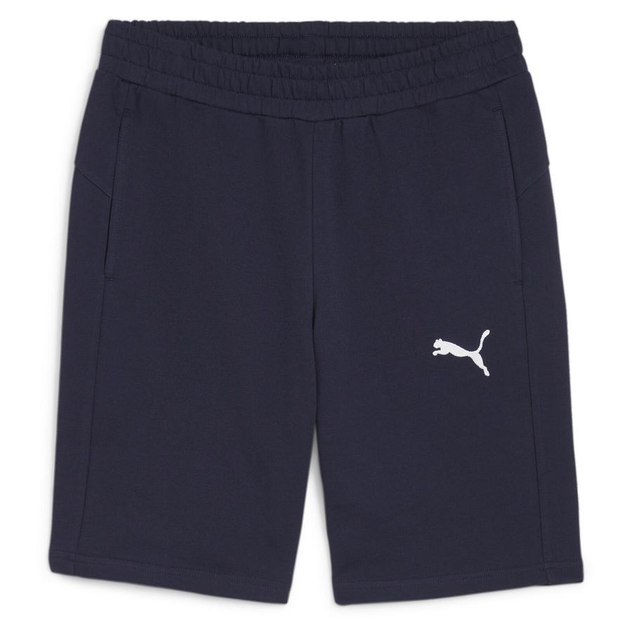 PUMA Short teamGOAL Casuals - Bleu Marine/Blanc