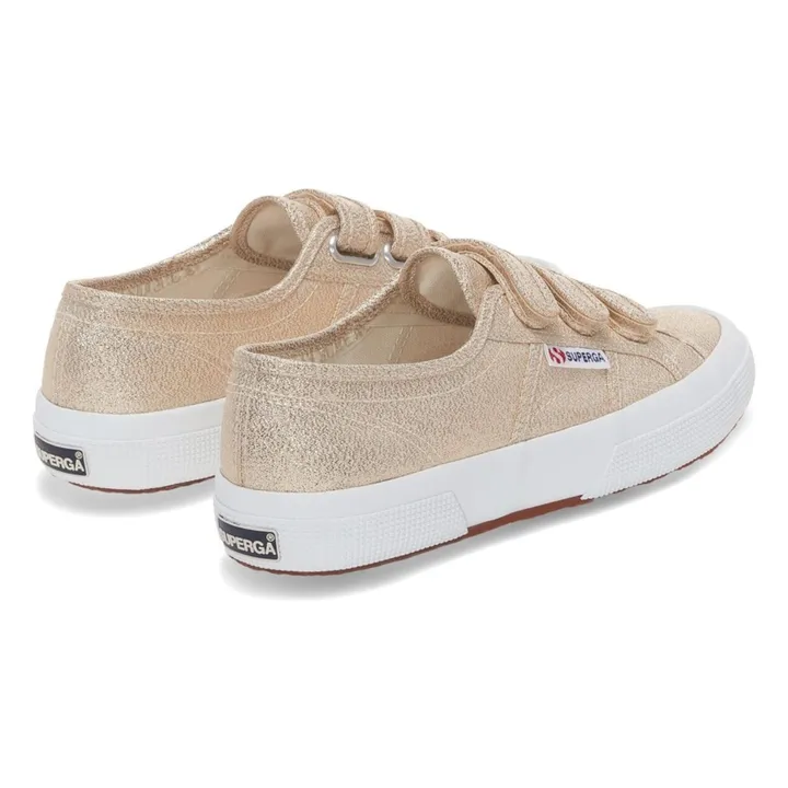 Superga Baskets 2750 Scratchs Tissus Lamé | Doré