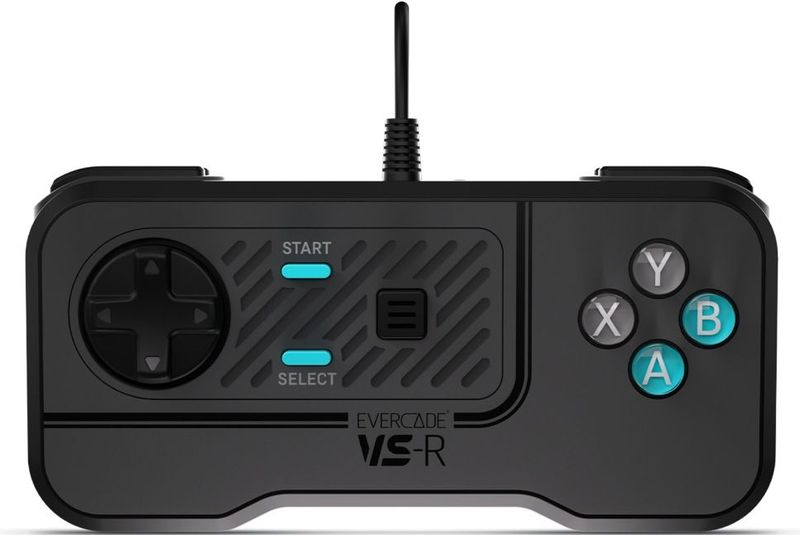 Plaion - Evercade VS-R - Gamepad - Zwart - Ergonomisch Design
