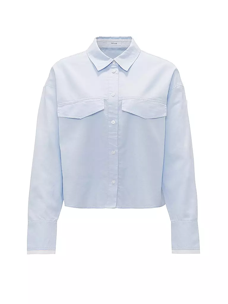 OPUS Bluse FINSI hellblau