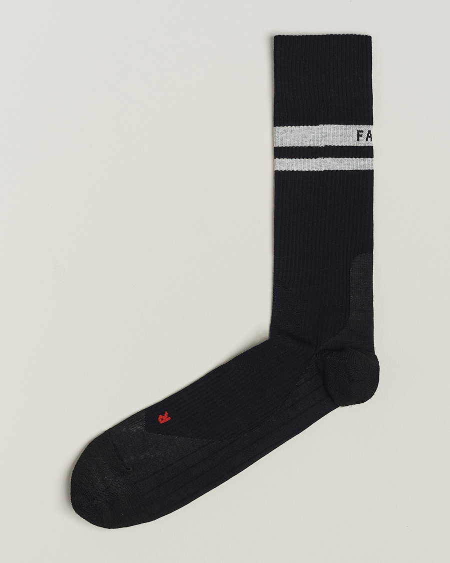 Falke TE4 Classic Tennis Socks Black