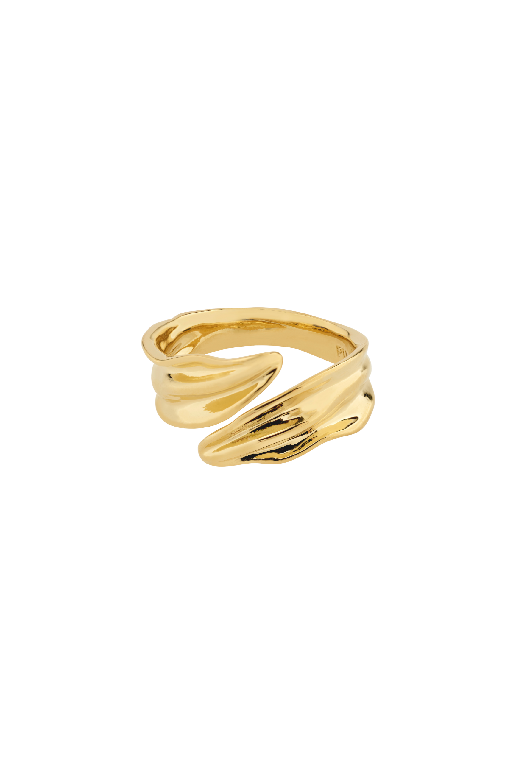 PILGRIM  ELISSA ring - guldbelagt