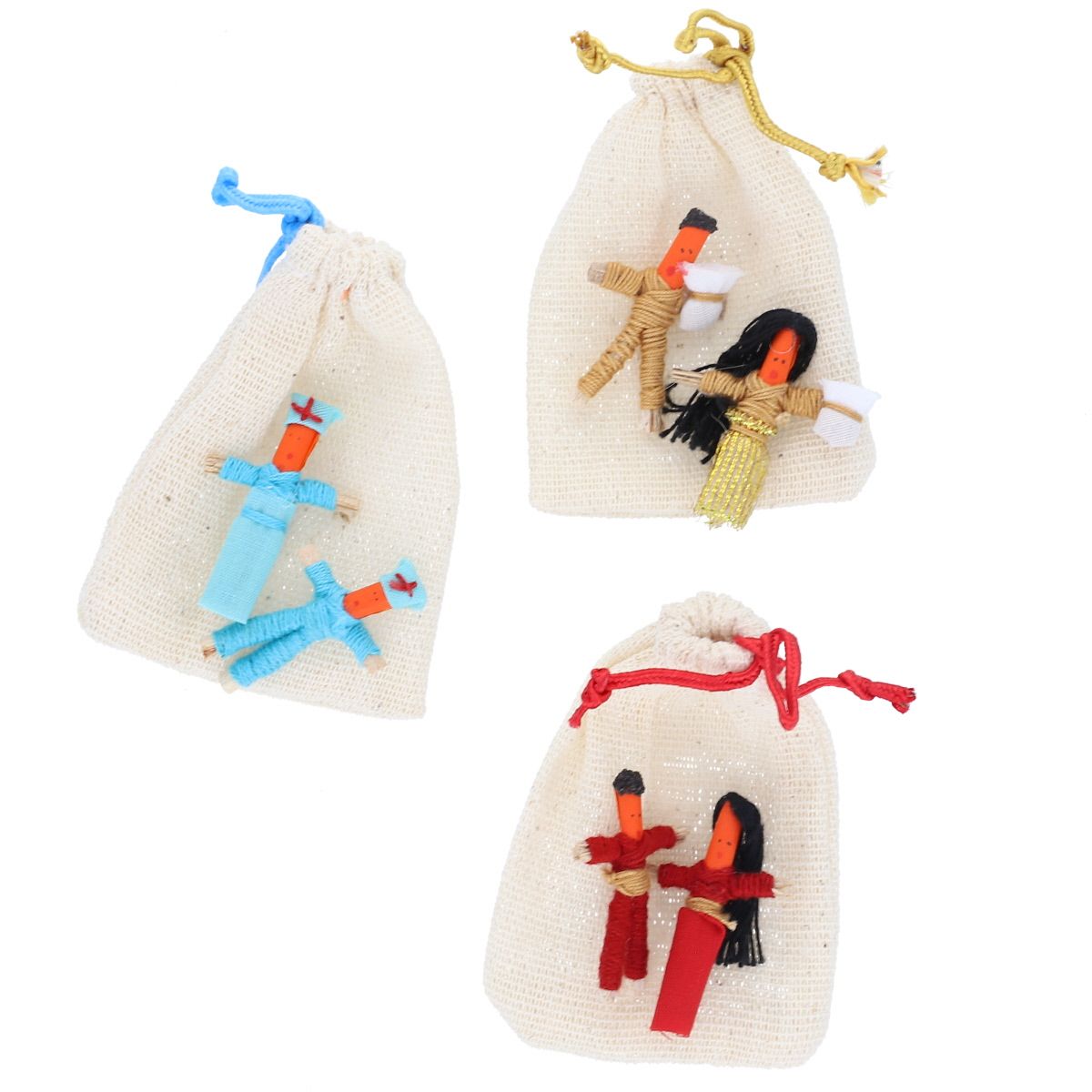 Mini poupée porte-bonheur boîte From the Mayan people to you