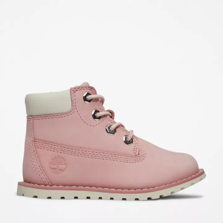 Bottines 6-Inch Pokey Pine pour tout-petit en rose clair