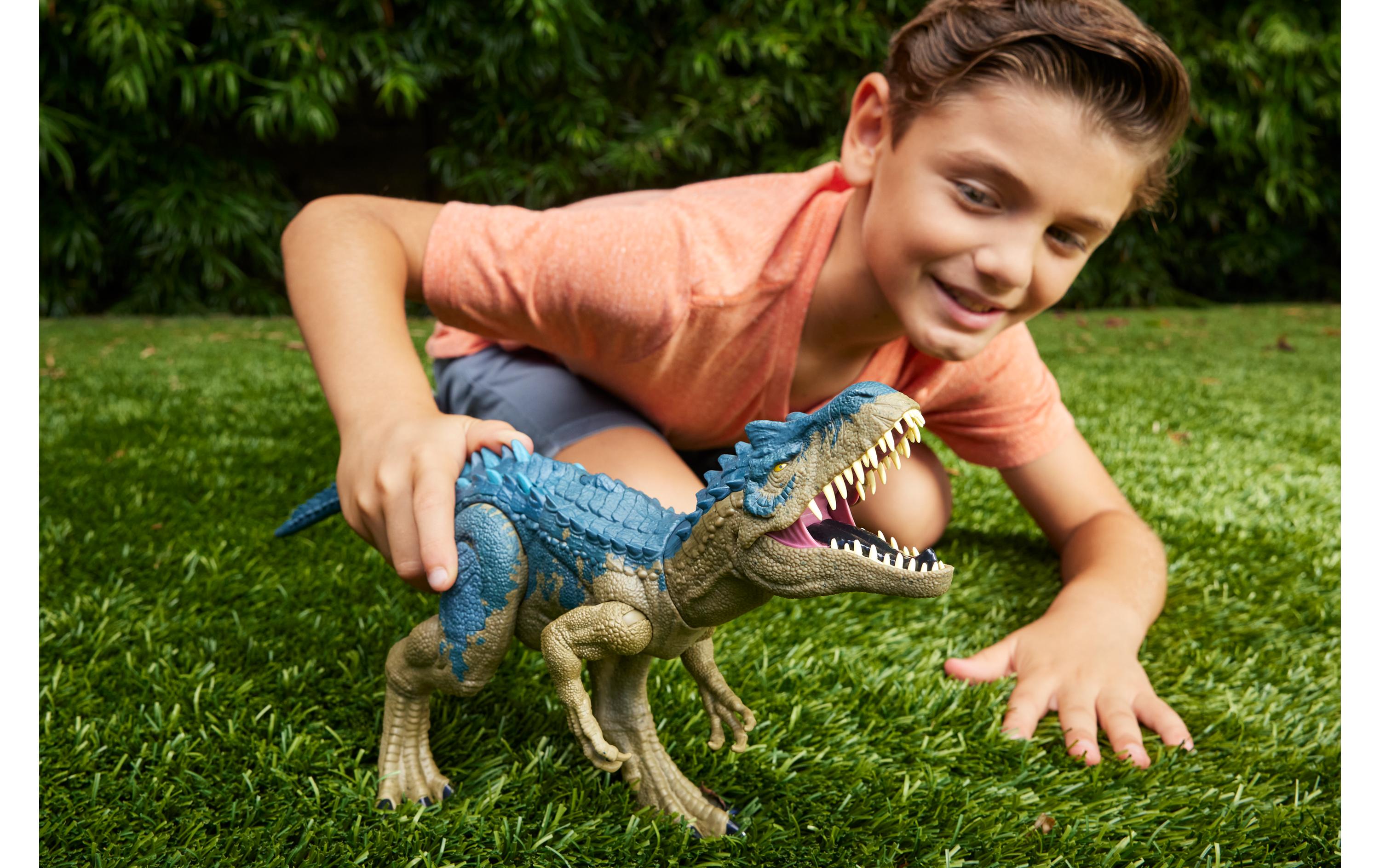 Jurassic World Ruthless AllosaurusDinosaurier-Spielzeug mit Angriffsbewegung und Geräuschen