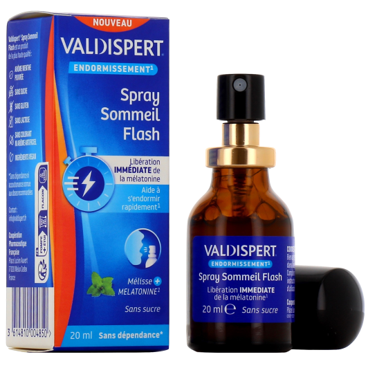 Valdispert Spray Sommeil Flash - Mélisse et mélatonine pour dormir