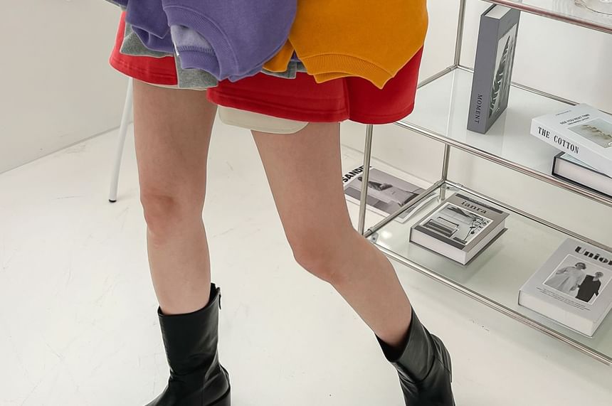 Chubby Girl - Sweatshirt met pofmouwen en losse pasvorm