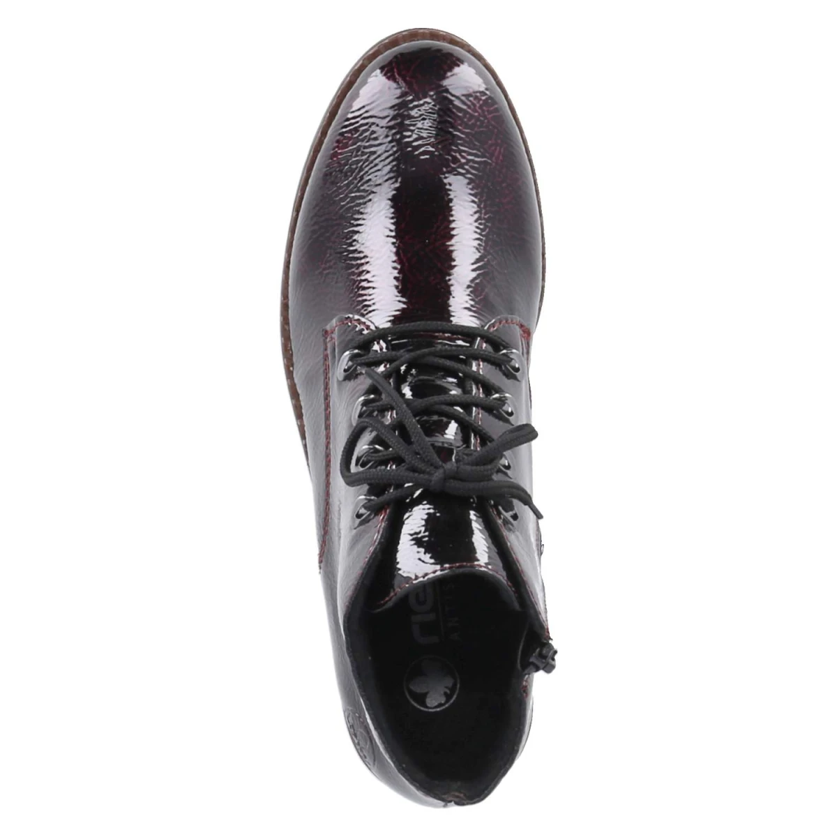 RiekerSchnürstiefeletten - rot
