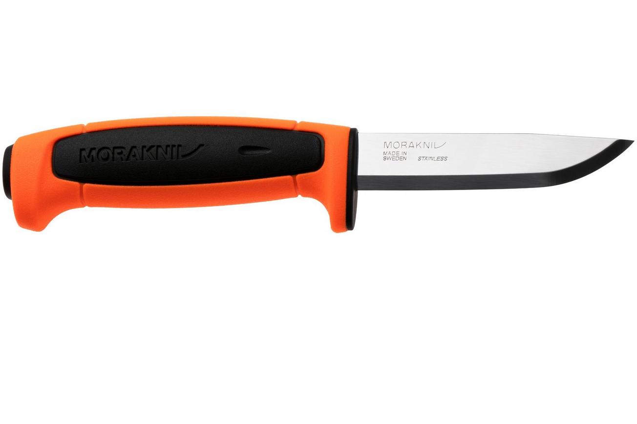 Morakniv Basic 546 13626 Stainless Black Orange, vaststaand mes