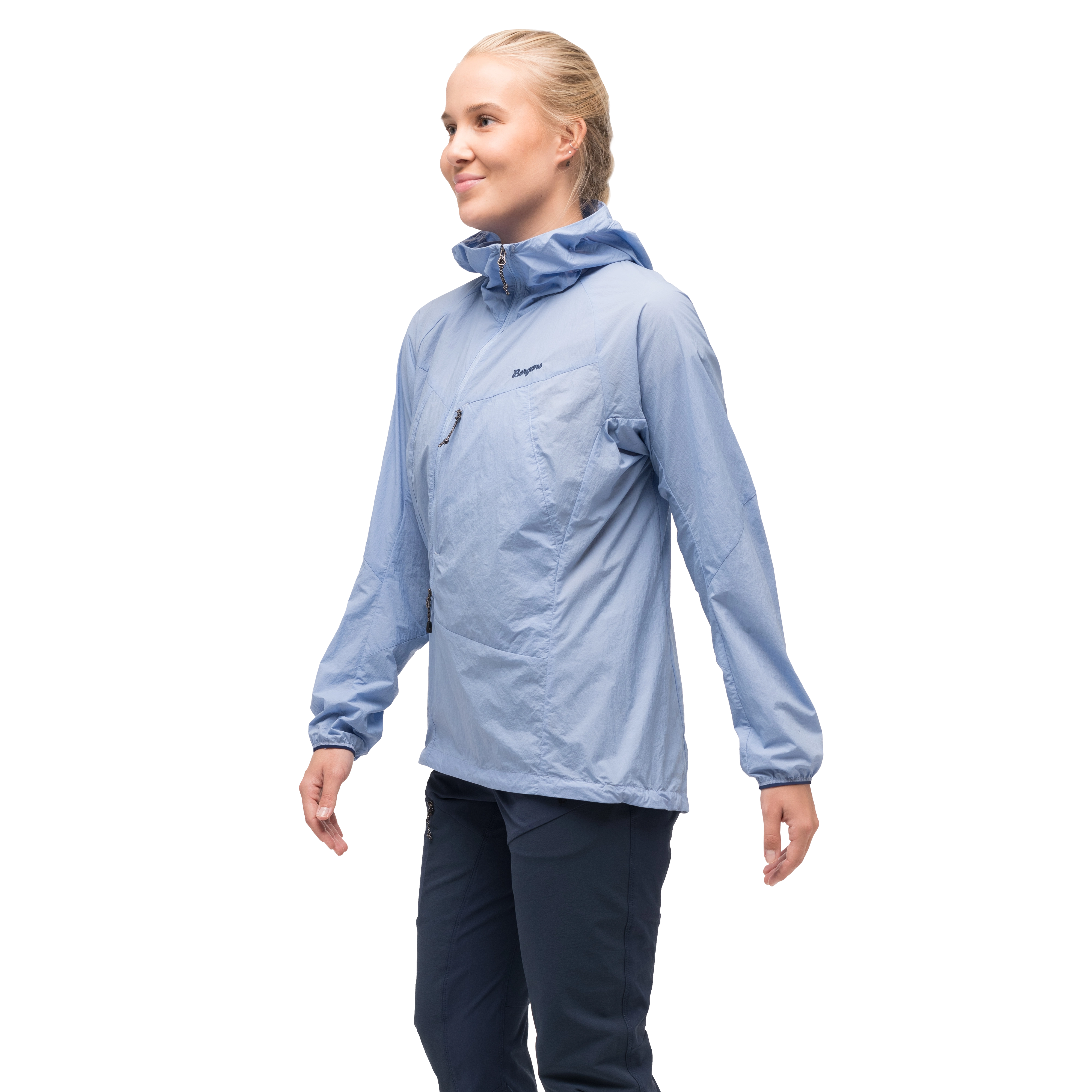 Tind Windbreaker Anorak Women Blueberry Milk