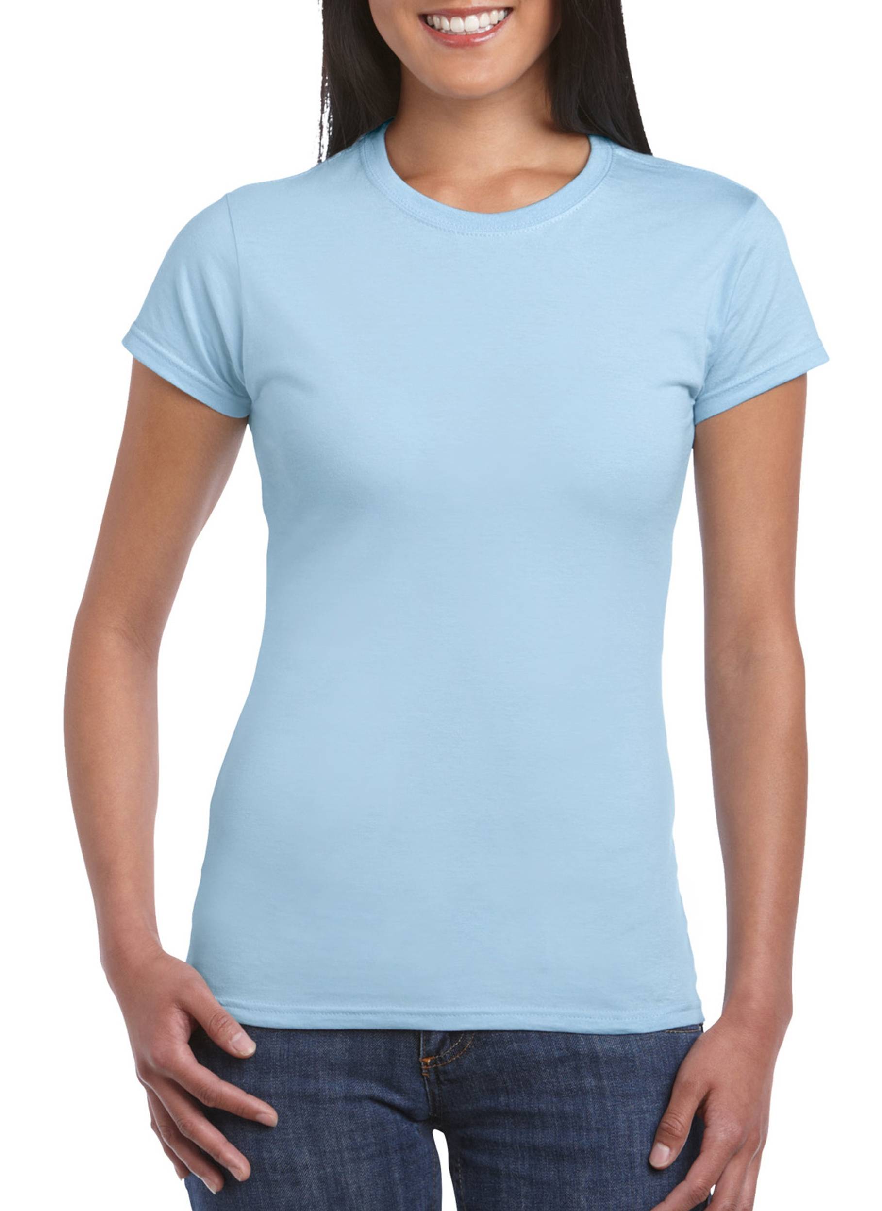 Gildan 64000L - T-shirt manches courtes femme RingSpun
