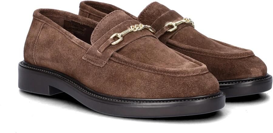Steve Madden Huddles suède loafers bruin