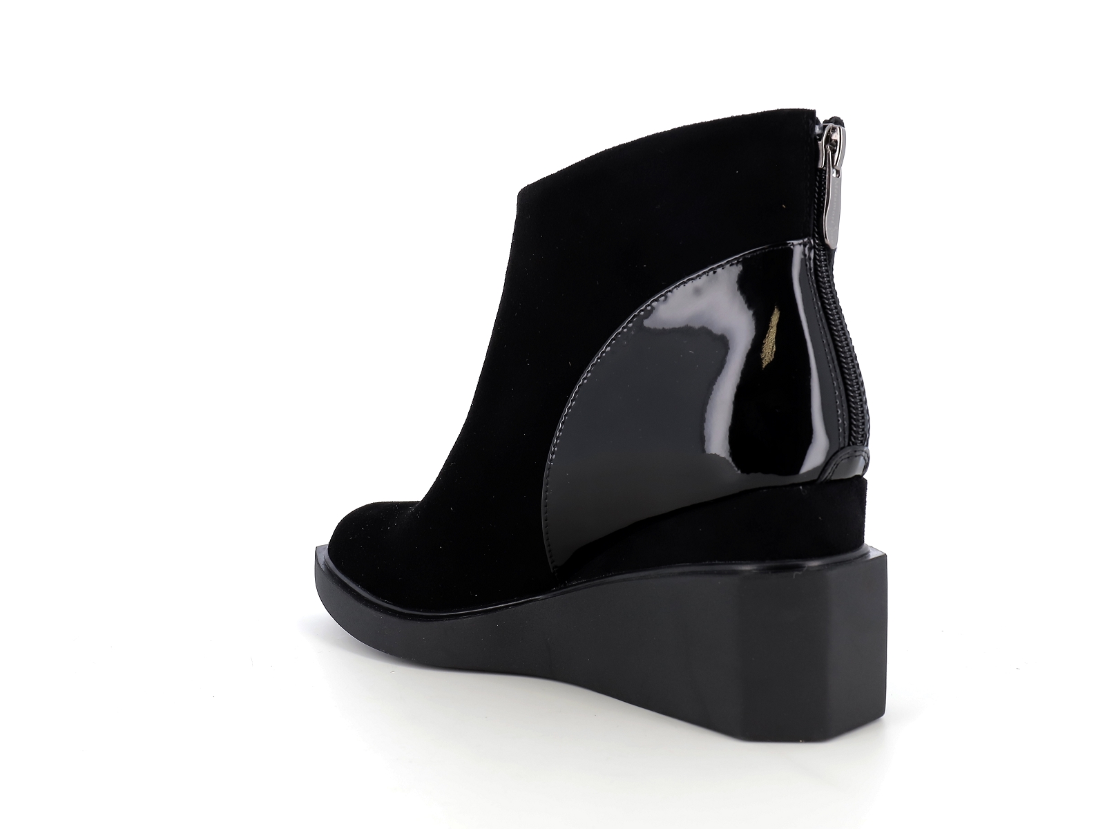 Metamorf ose-PANAMA Nubuck Velours Noir