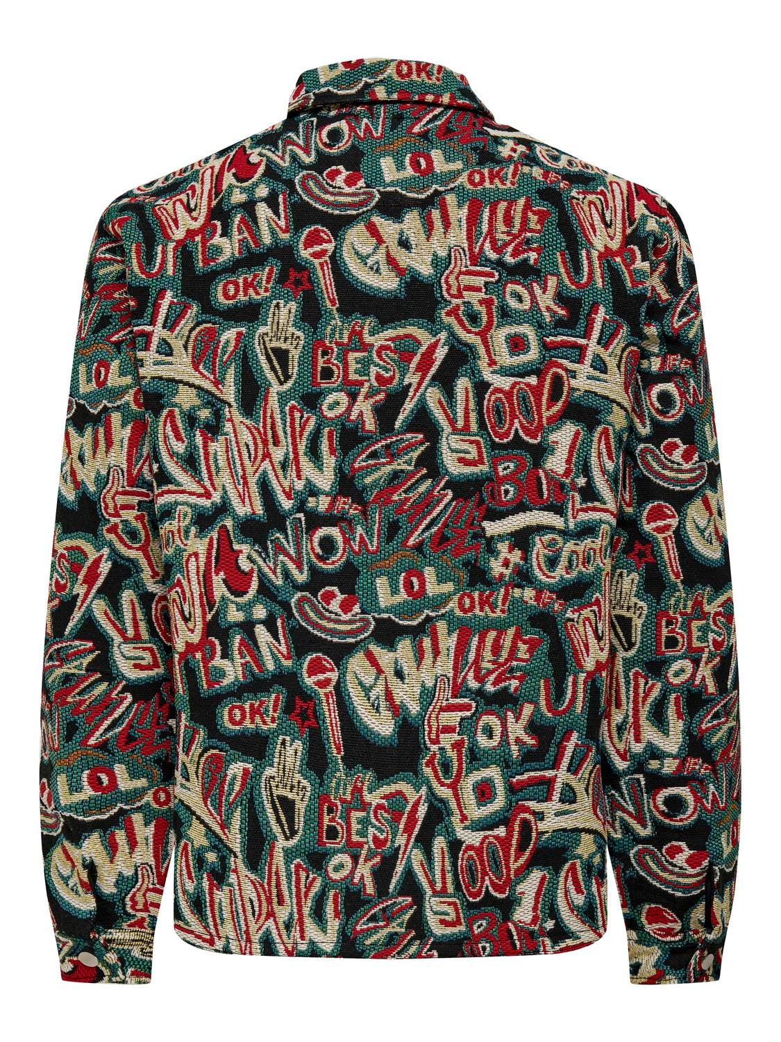 ONSLOUIS Overshirt Black