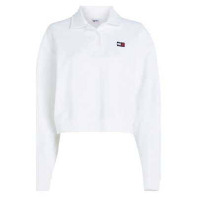 Polo à manches longues femme Tjw Rlxadge Rugby TOMMY HILFIGER