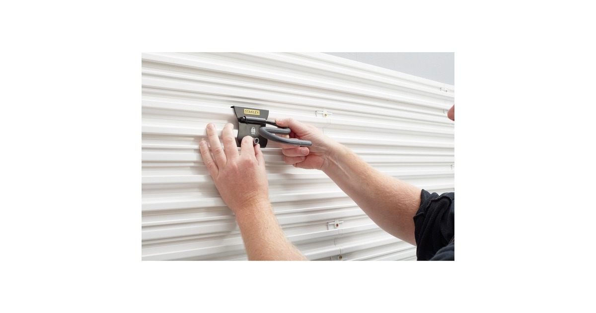 StanleyTrack Wall - S haak houder  (Zwart)