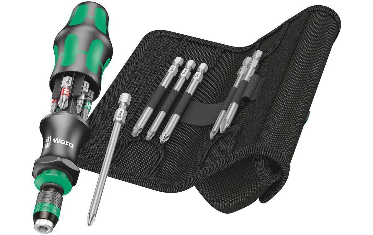 Schraubenzieher-Set Kraftform Kompakt 20, 13-teiligTool Finder 2 mit Tasche