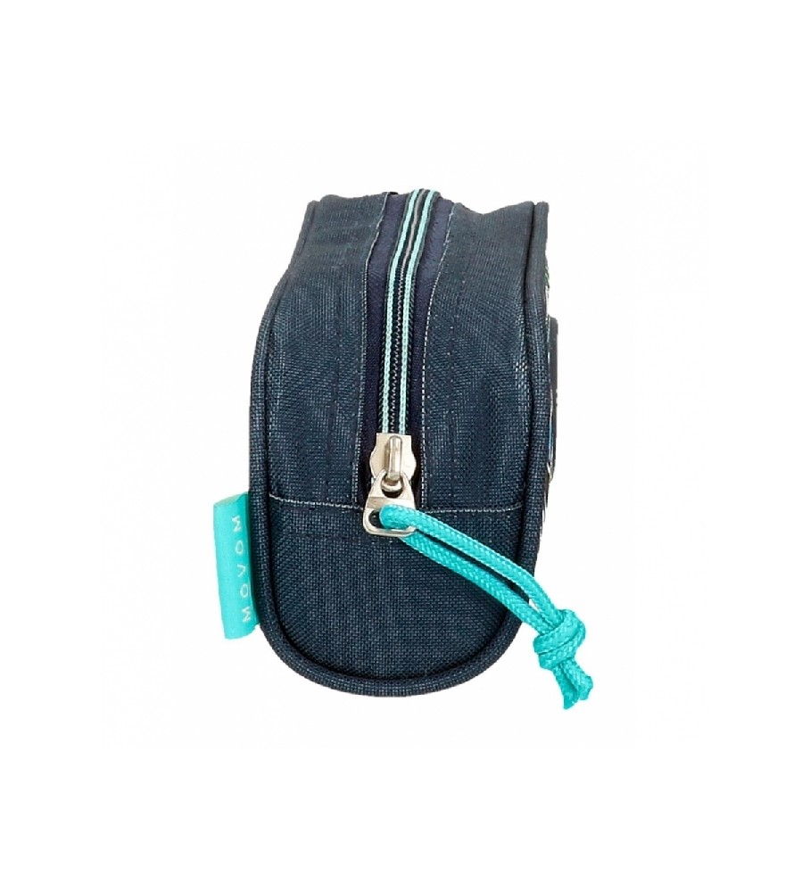 Estojo para bolas Movom, azul - 18x7x5cm -