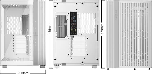 Be quiet! LIGHT BASE 600 DX PC-kabinet (hvid)