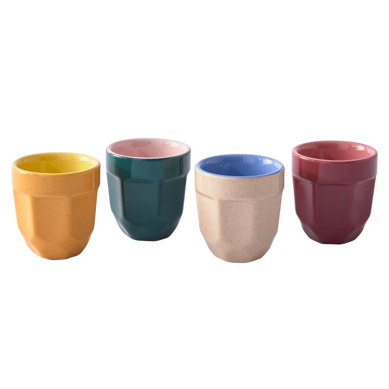 POLSPOTTEN La Marzocco Espresso mok multi colour set van 4