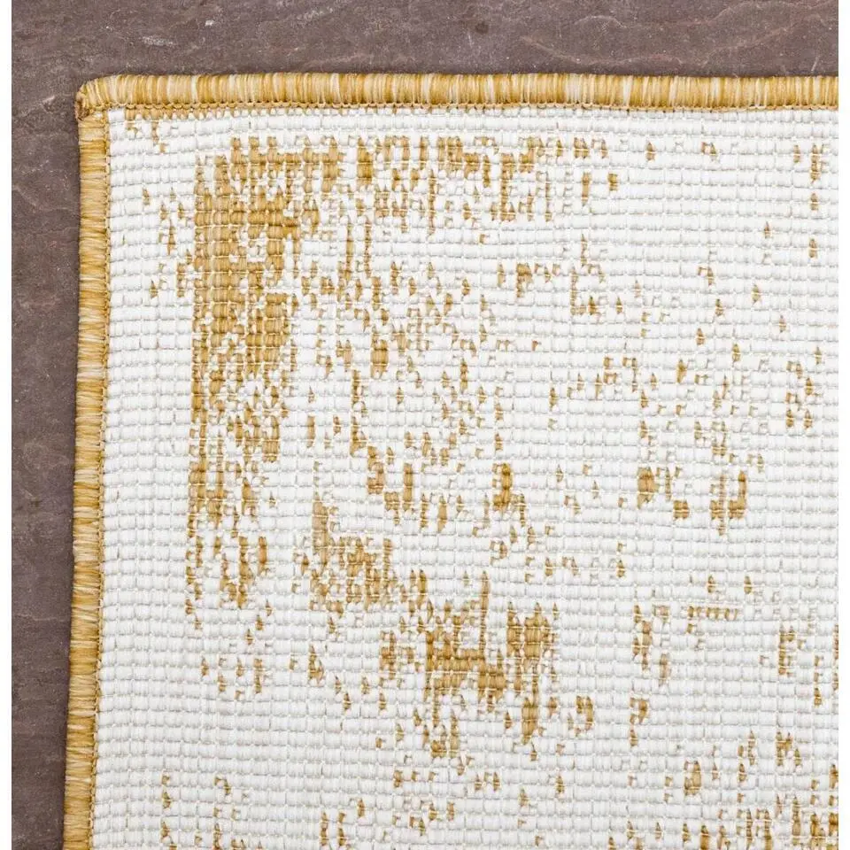 EVA Interior buitenkleed Sage geel/okergeel - 230 x 160 cm