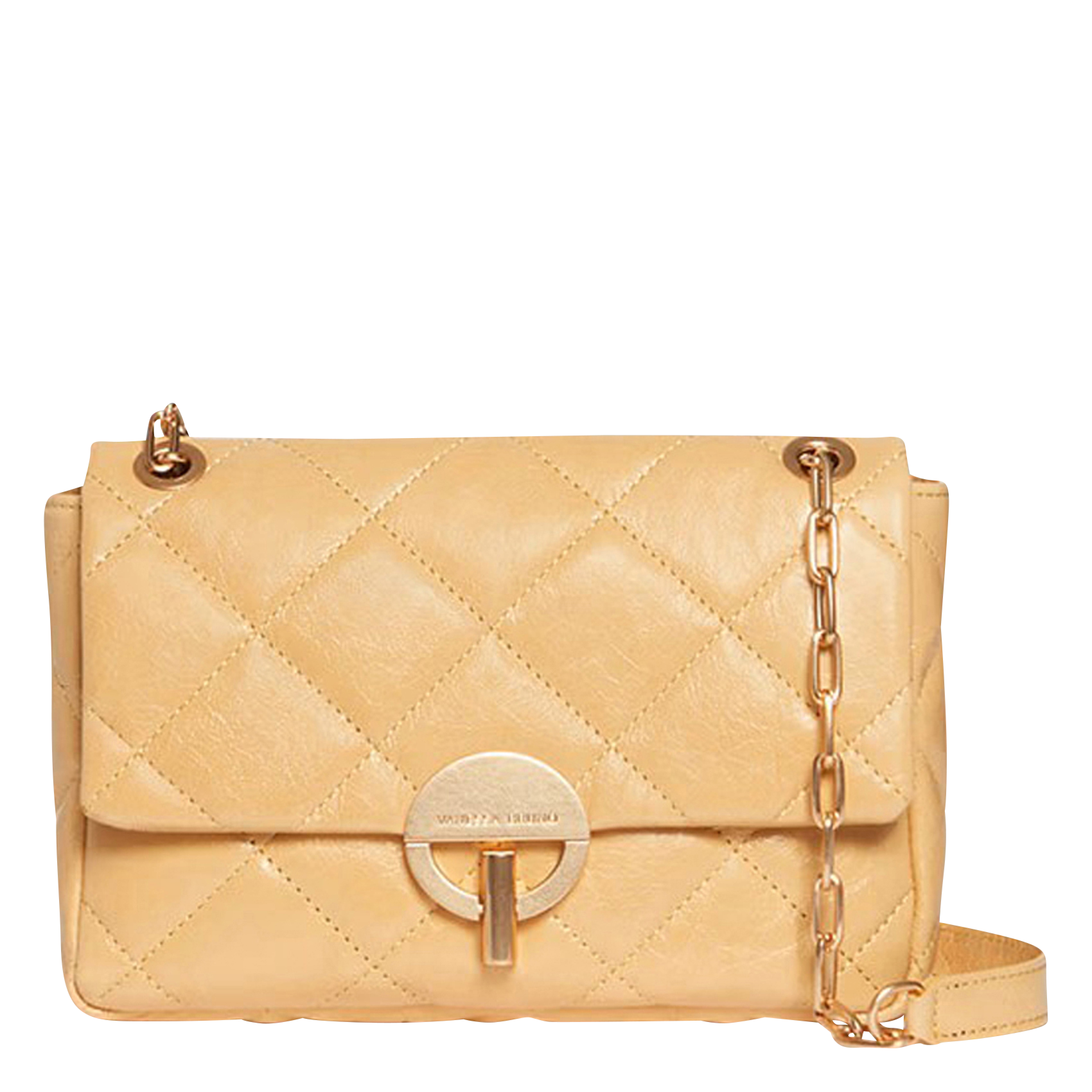 GRAND MOON - Sac bandoulière en cuir | Rouge