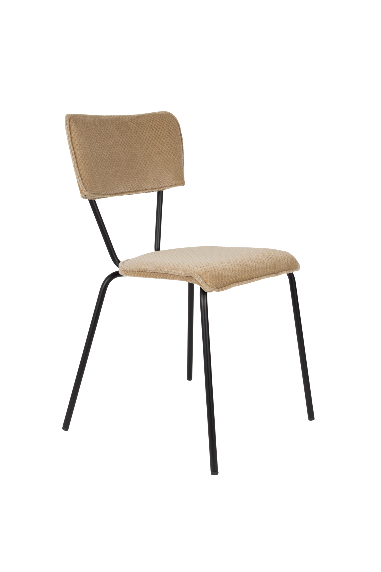 Dutchbone Melonie Eetkamerstoel - Set van 2 Dutchbone Melonie Eetkamerstoel Beige - Set van 2