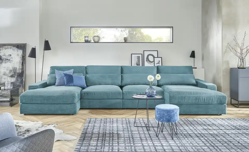 Element Branna Petrol Cordstoff 1-Sitzer