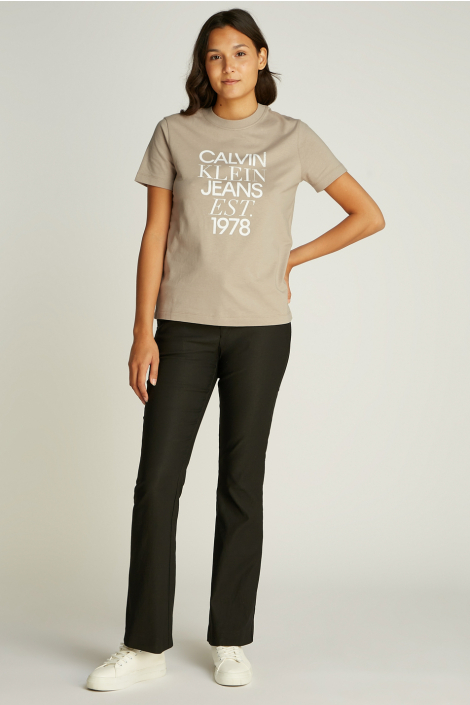 Calvin Klein beige dames t-shirt