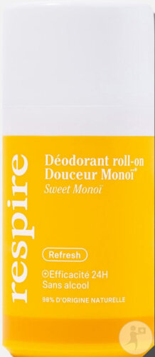 Respire Déodorant Roll-On Douceur Monoï 50ml