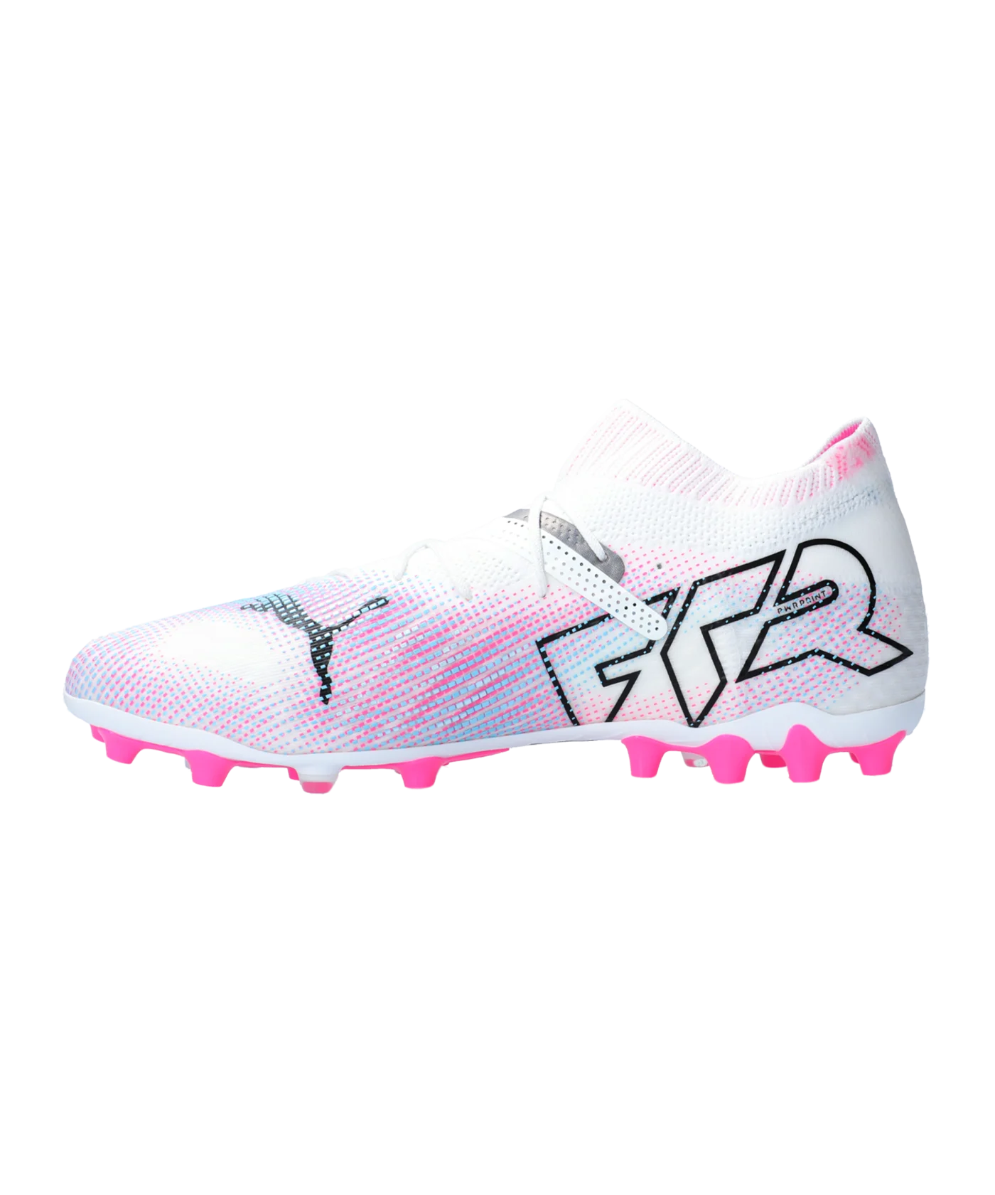 PUMA FUTURE 7 Ultimate MG Phenomenal Weiss Schwarz Pink F01