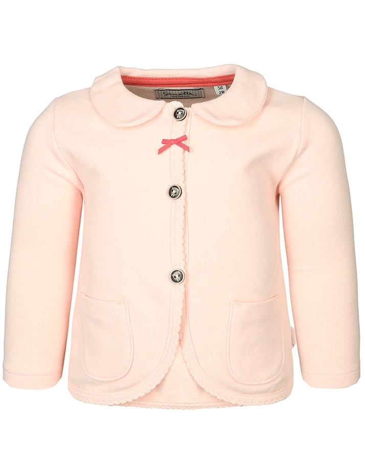 Sweatjacke FAMILY STORK in rose blush