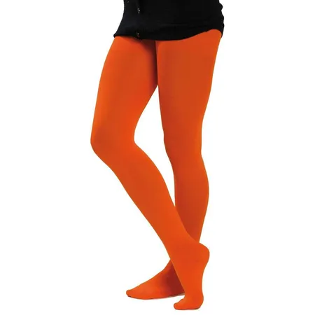 Rubies Neonstrumpfhose orange, one size