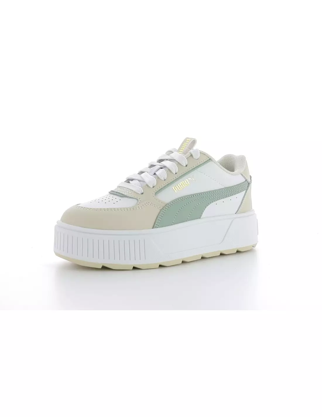 PUMA KARMEN REBELLE - Baskets Blancvert