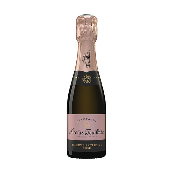 NICOLAS FEUILLATTE Champagne Brut Rosé - Bouteille de 20 cl