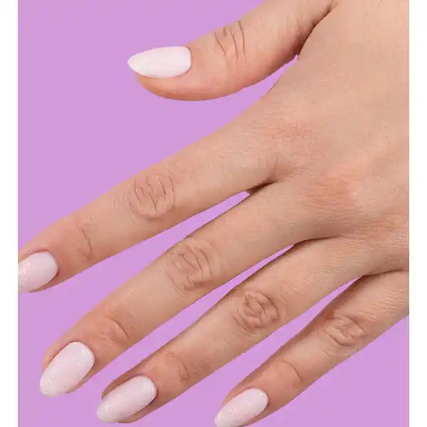 UV-Nagellack T26 No Wipe Matte Peach Galaxy