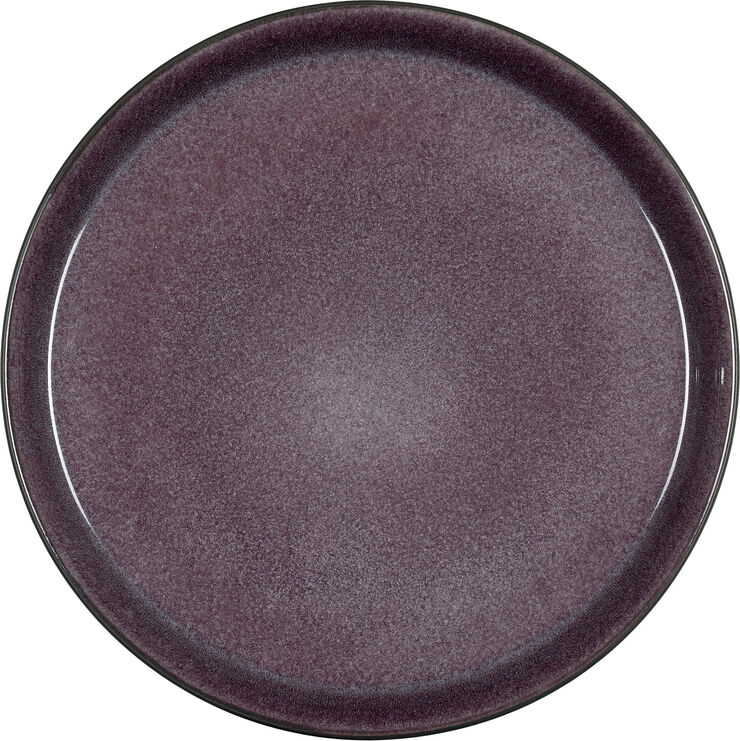 BITZ Tallerken Gastro 27cm Sort/lilla