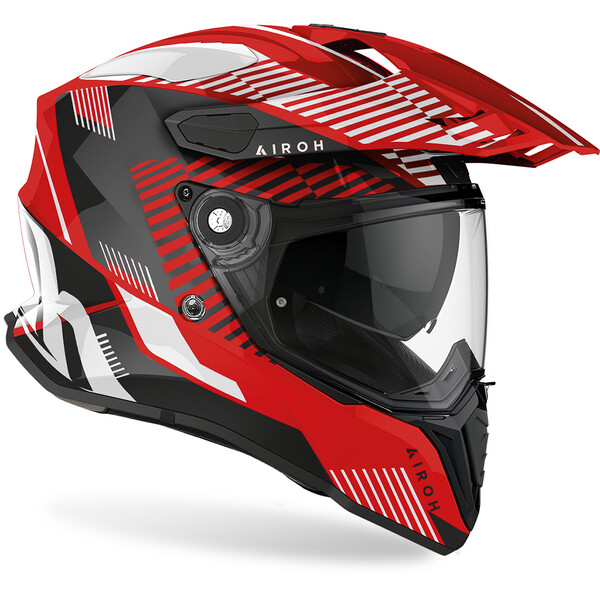 Airoh - Casque Commander Boost Rouge / Noir / Blanc