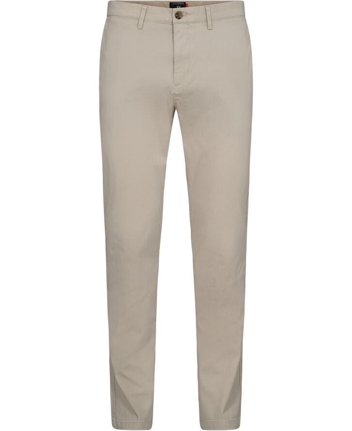 Dockers CRAFTED KHAKI SLIM SAHARA KHAK Hvid