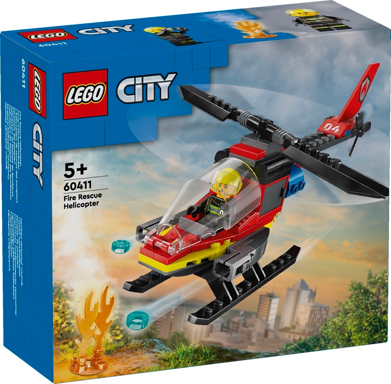 LEGO® City 60411 FEUERWEHRHUBSCHRAUBER