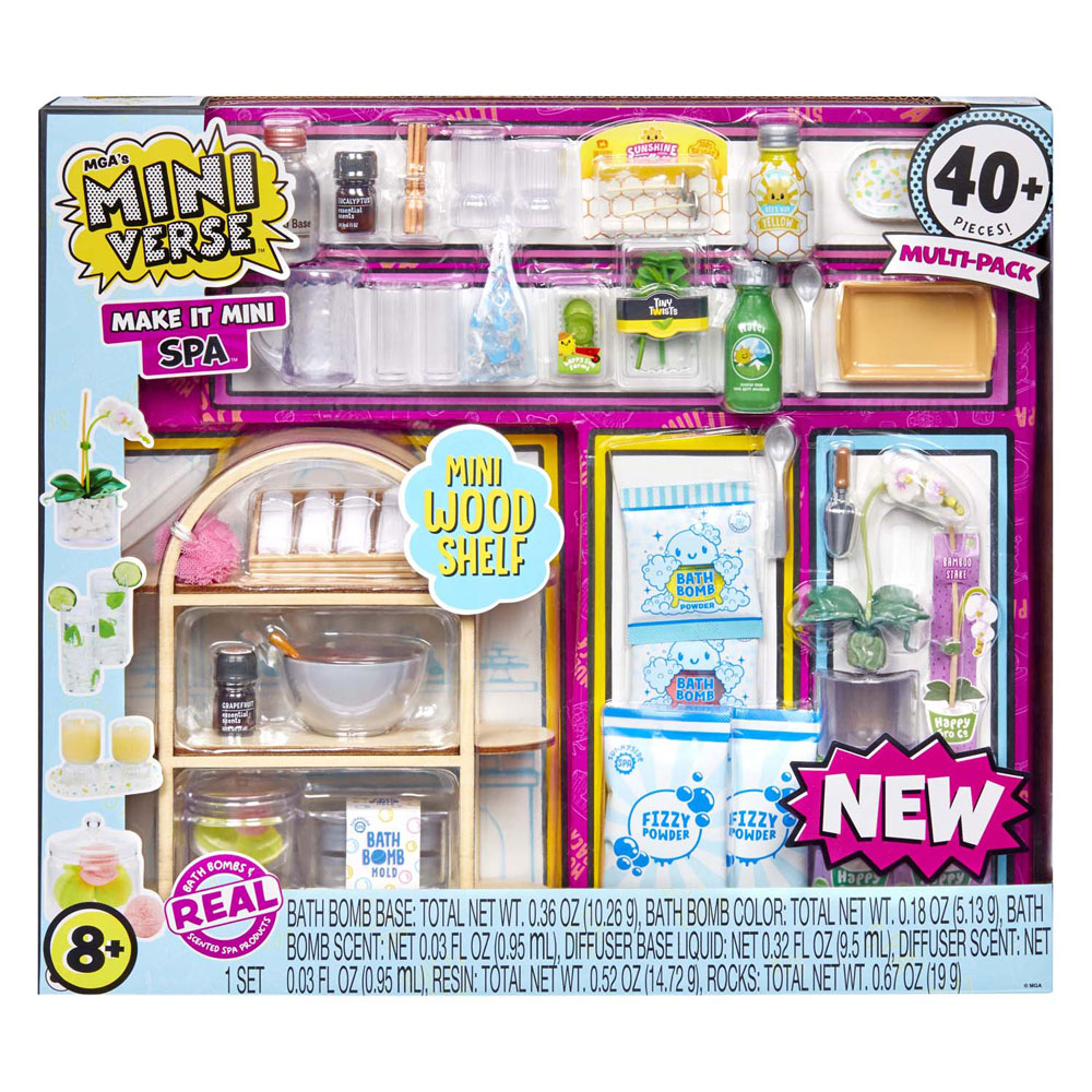 MGA's Miniverse Make It Mini Spa - Multipakket
