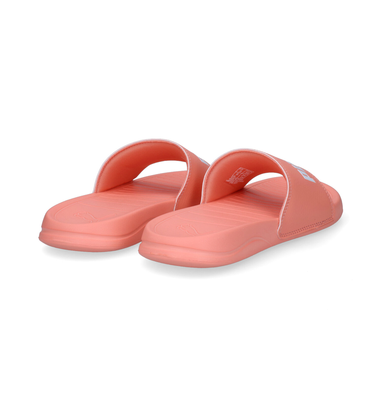 Badslippers oranje