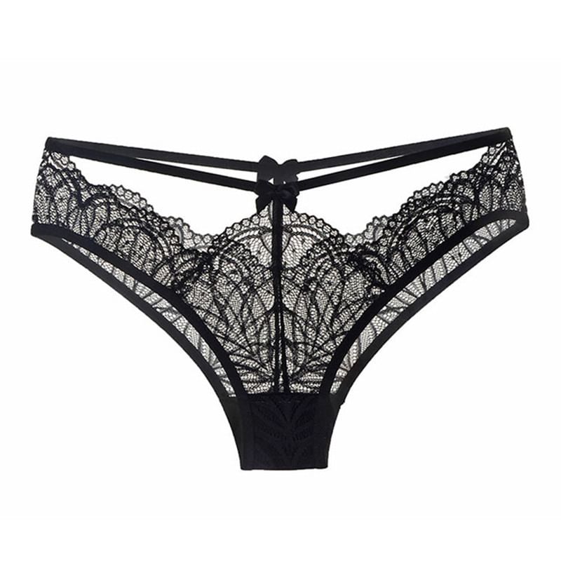 Wildery - Effen kanten slip met strik