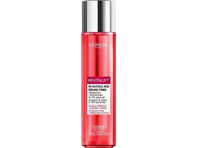 Loreal REVITALIFT Peeling-Toner Exfoliating with Glycolic Acid (5%) 180ml